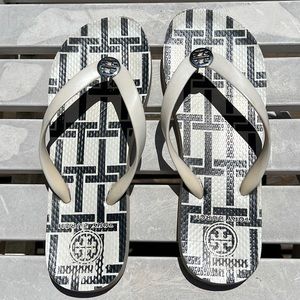 Tory Burch  flip-flops gently used